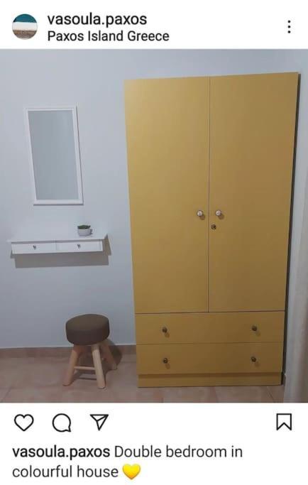 Colorful 2-Bedroom House In Gaios Esterno foto